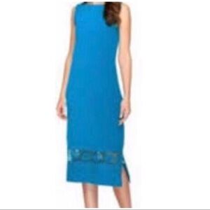 LIZCLAIBORNE Midi Green Dress